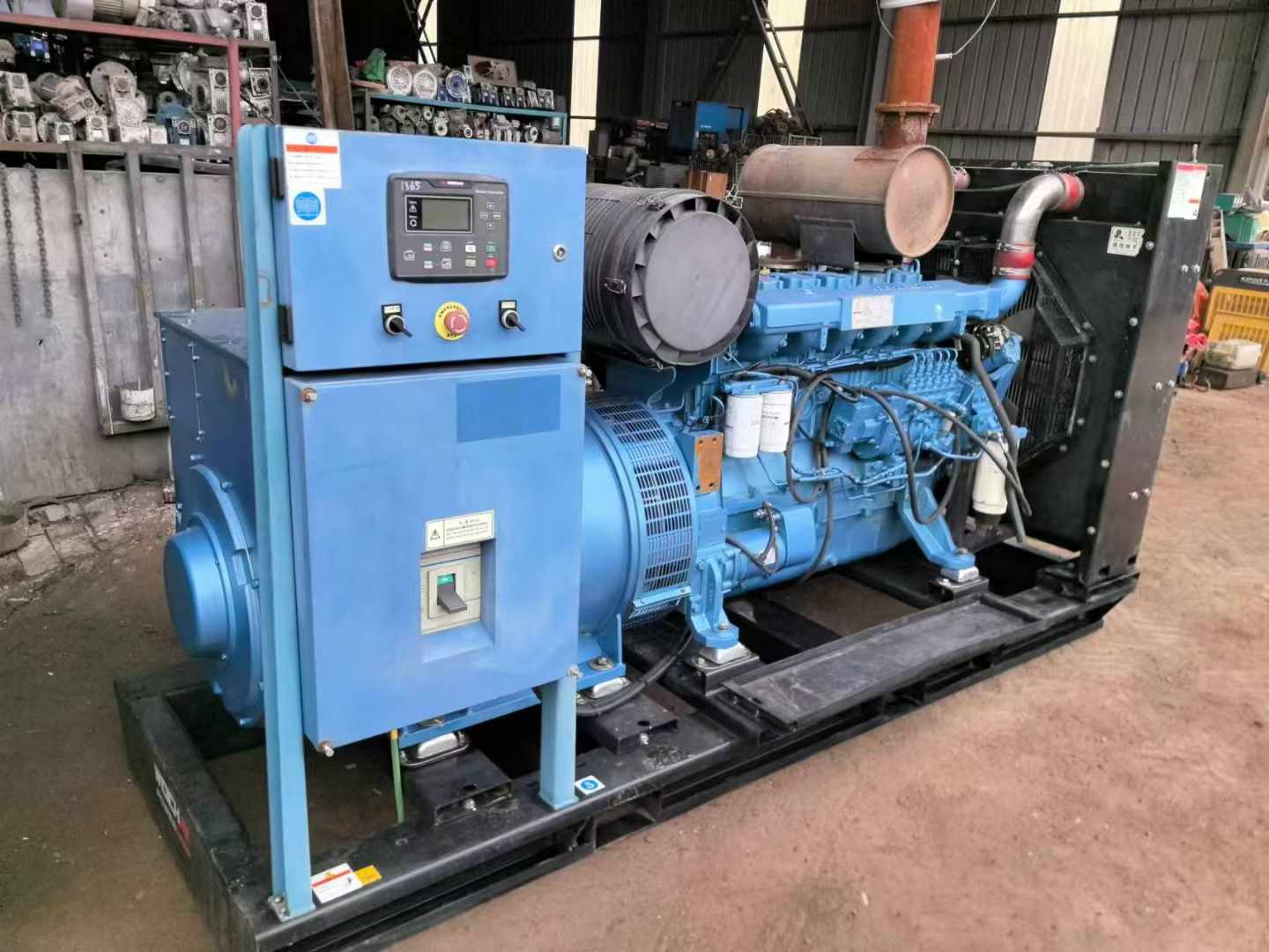 息县500kW 柴油发电机组可带动设备功率的计算公式是什么？